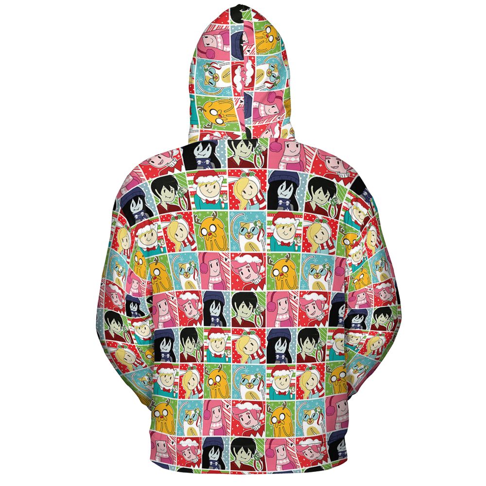 All-over Print Hoodie - MNWG166F -  - 4