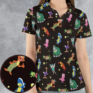 Willy's Vintage Charracters AOP Men/Women Polo Shirt