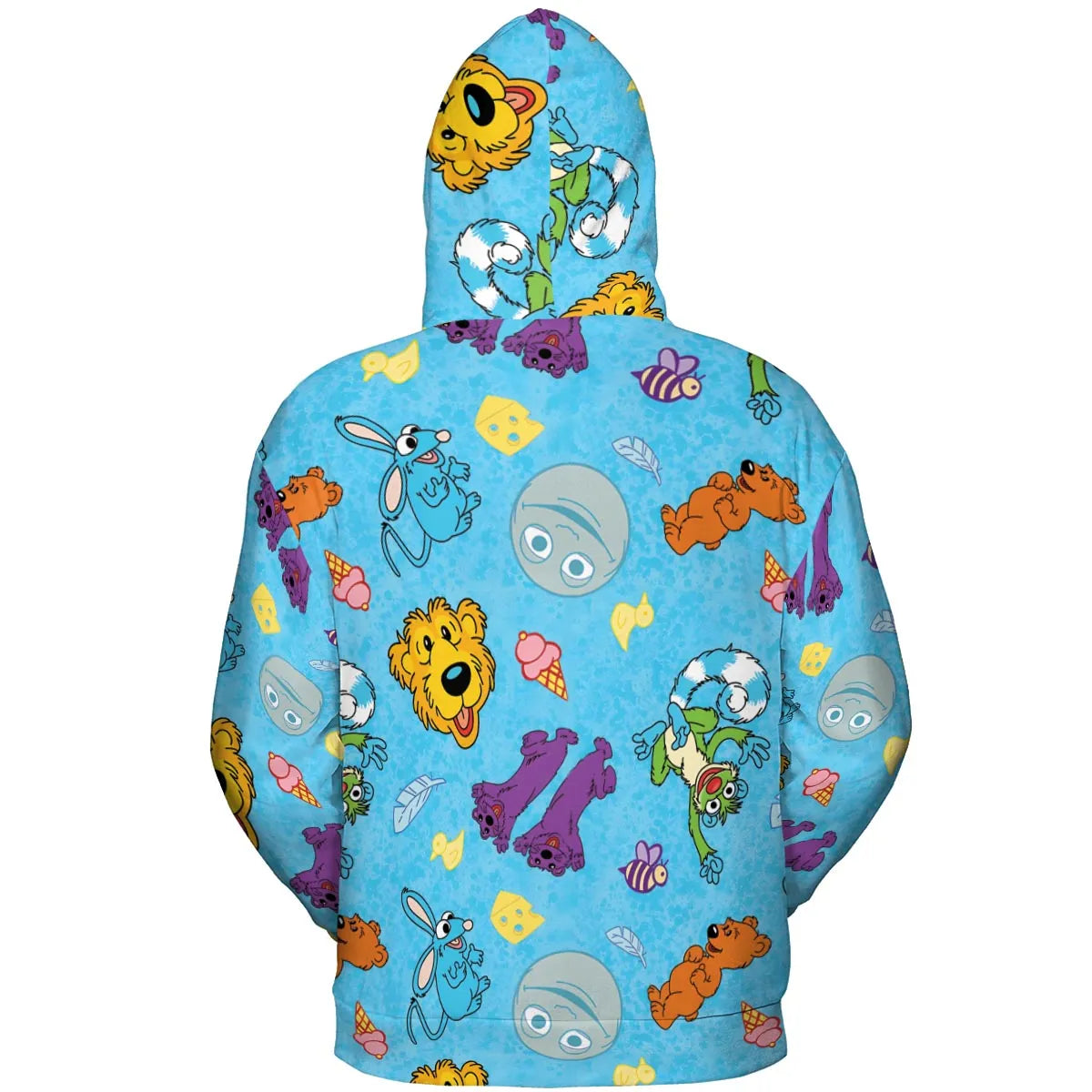 Bear in the Big Blue House All-over Print Hoodie