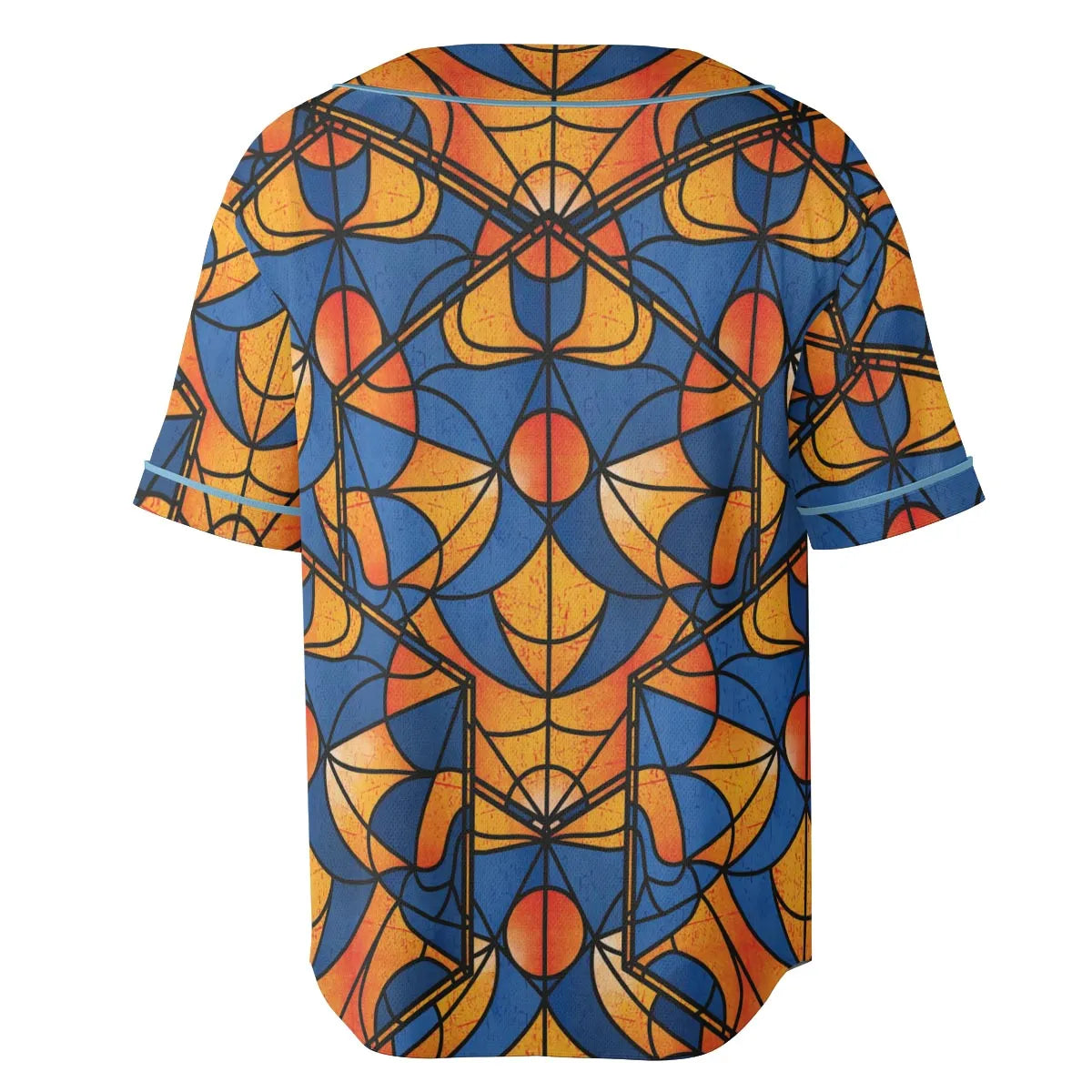 Stained Glass Star Trek Unisex Baseball Jersey
