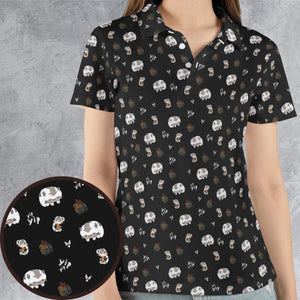 Appa Yip Yip Avatar Pattern AOP Men/Women Polo Shirt