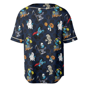 Smurfs Halloween Special Unisex Baseball Jersey