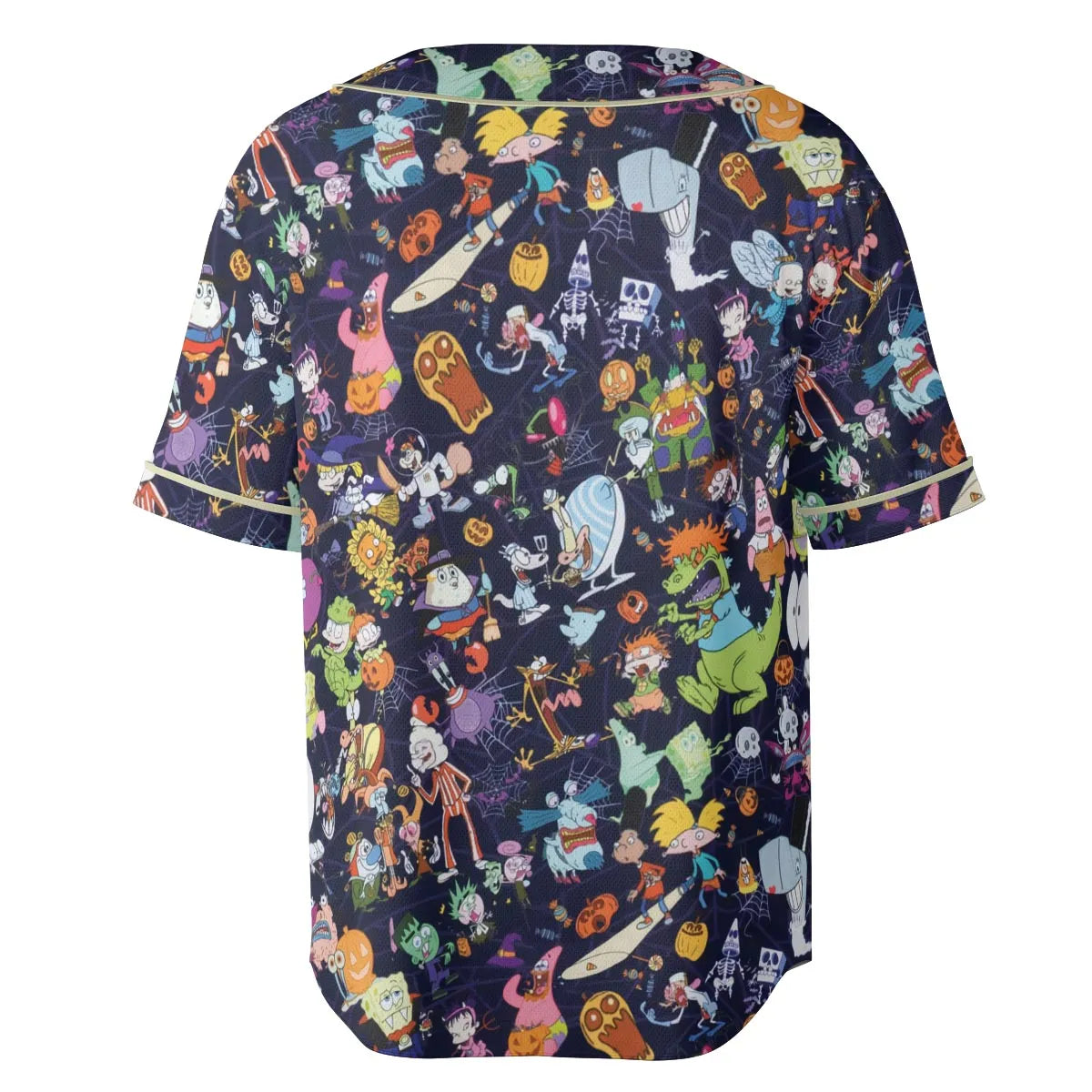 Nickelodeon Halloween Party Unisex Baseball Jersey