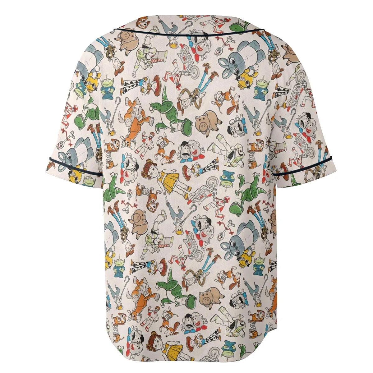 Toy Story Toss Pattern Unisex Baseball Jersey