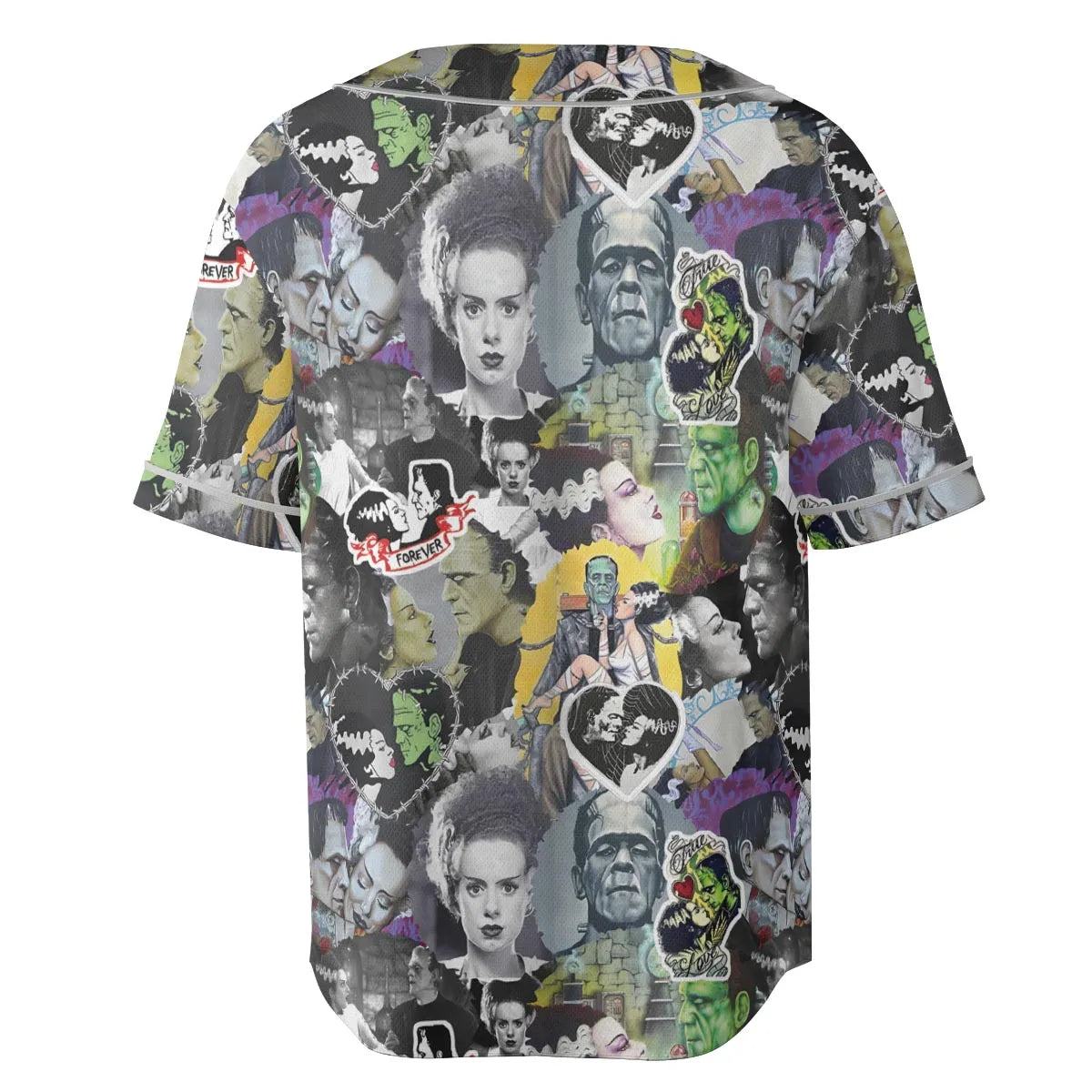 Forever Frankenstein Unisex Baseball Jersey
