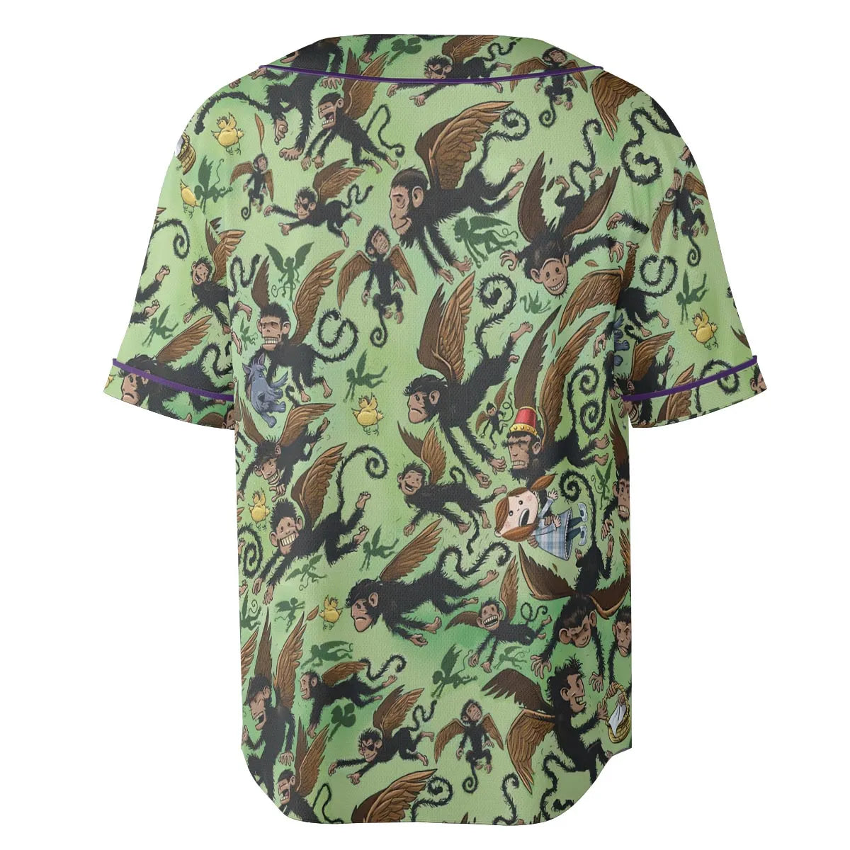 Flying Monkeys The Wizard Of Oz Unisex Baseball Jersey