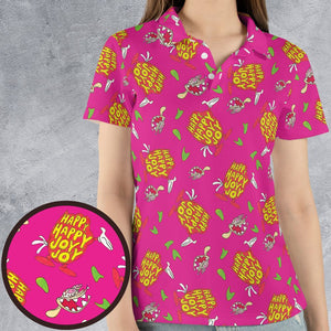 AOP Men/Women Polo Shirt - CAQJ72GW -  - 4