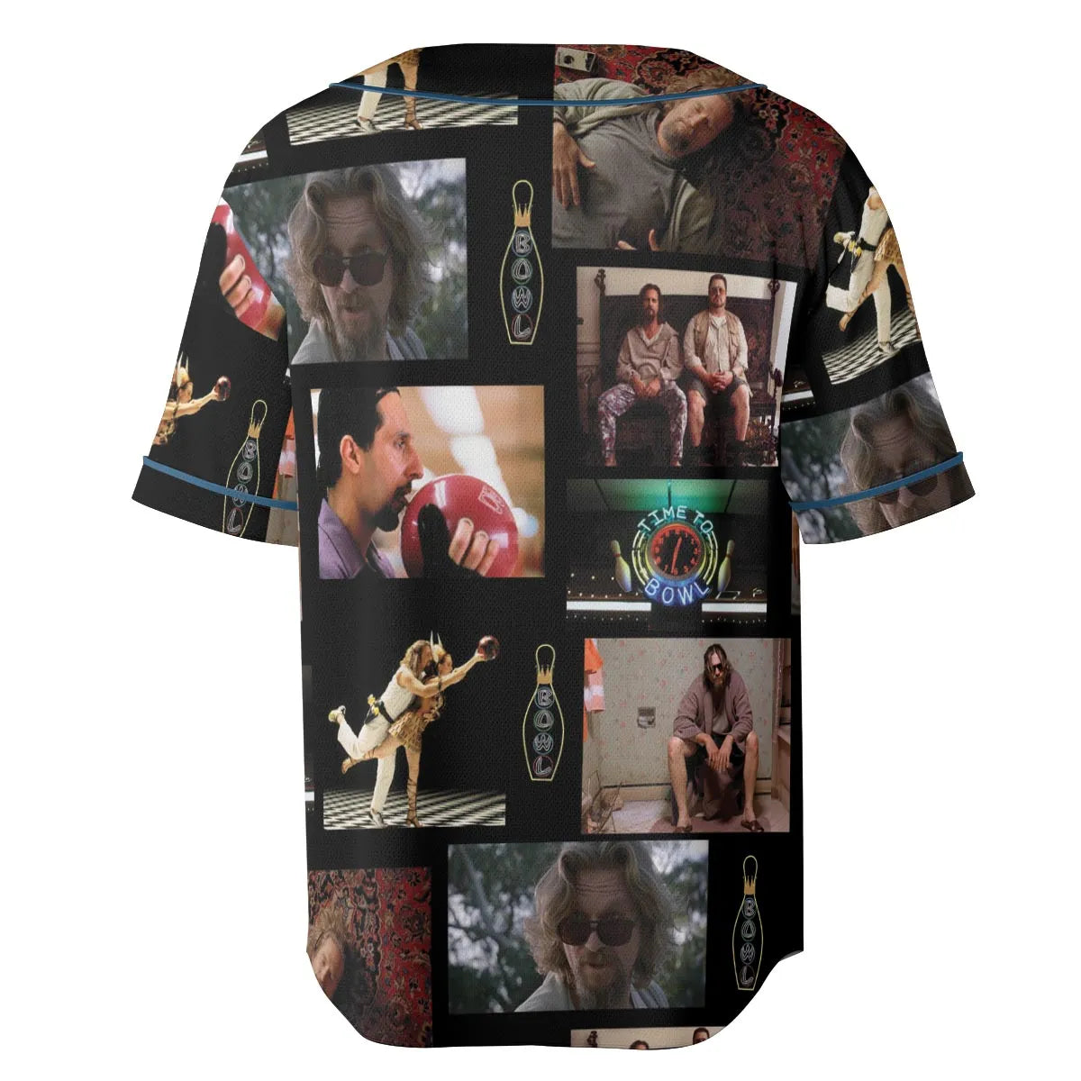 The Big Lebowski Famous Scenes Unisex Baseball Jersey