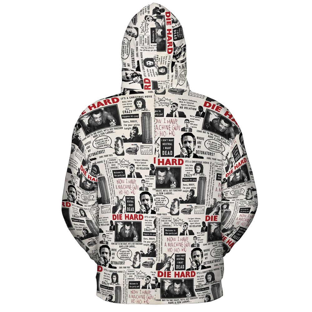 All-over Print Hoodie - LKLAKTVJ -  - 4
