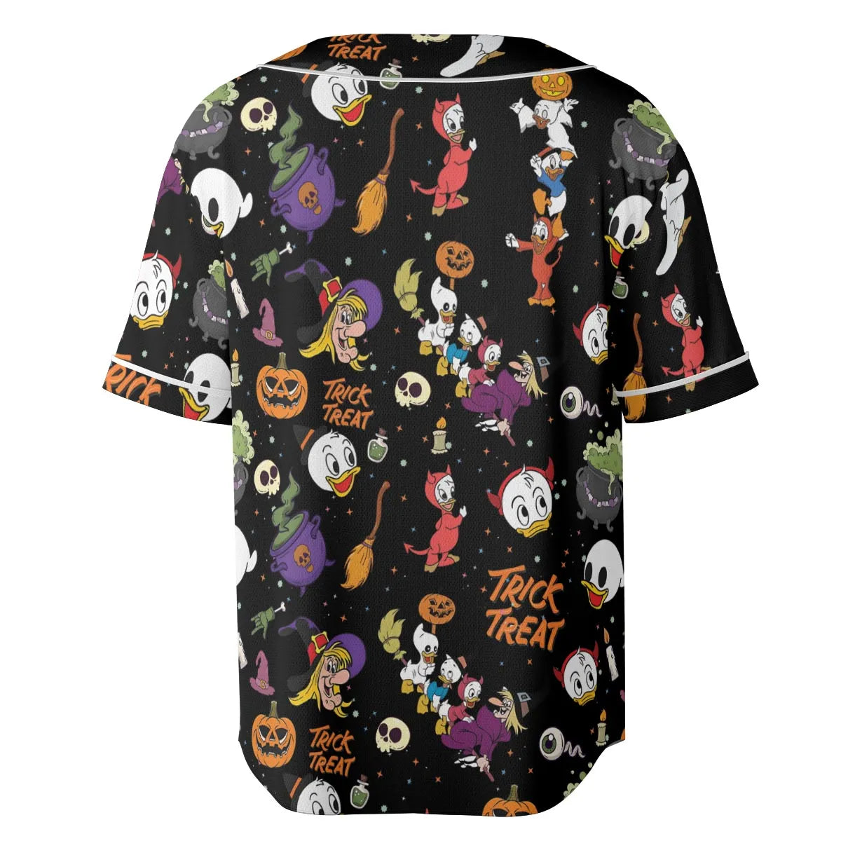 Huey, Dewey and Louie Duck Halloween Unisex Baseball Jersey