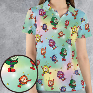 Rainbow Brite Sprites AOP Men/Women Polo Shirt