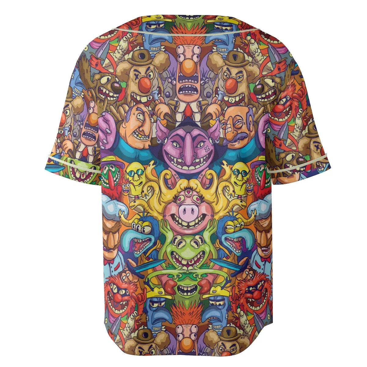 Monster Muppets The Muppets Characters Unisex Baseball Jersey