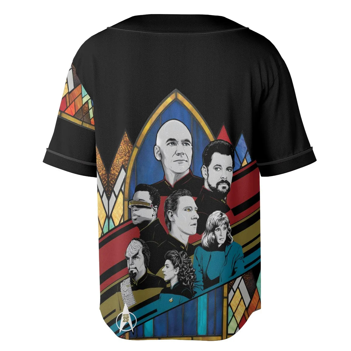 The Next Generation Star Trek Unisex Baseball Jersey