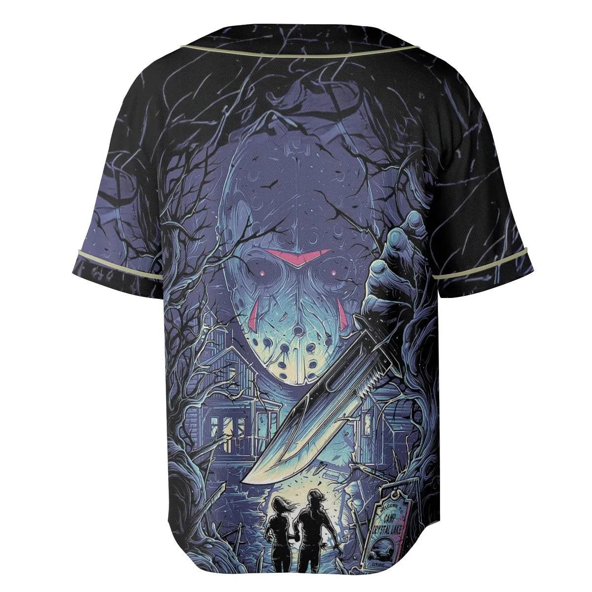 Camp Crystal Chic Friday the 13th Unisex Baseball Jersey