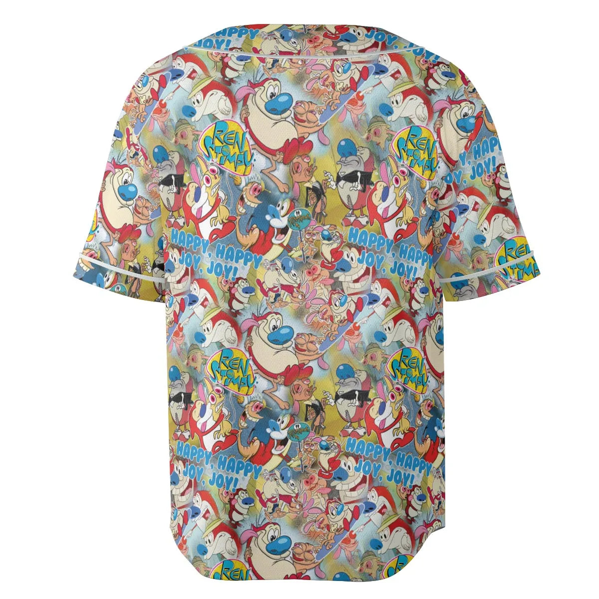 The Ren and Stimpy Show Unisex Baseball Jersey