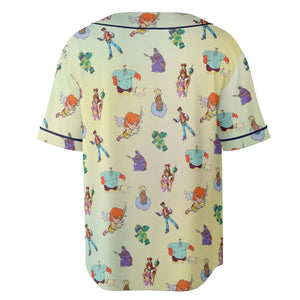 80s Captain N: The Game Master Characters Unisex Baseball Jersey