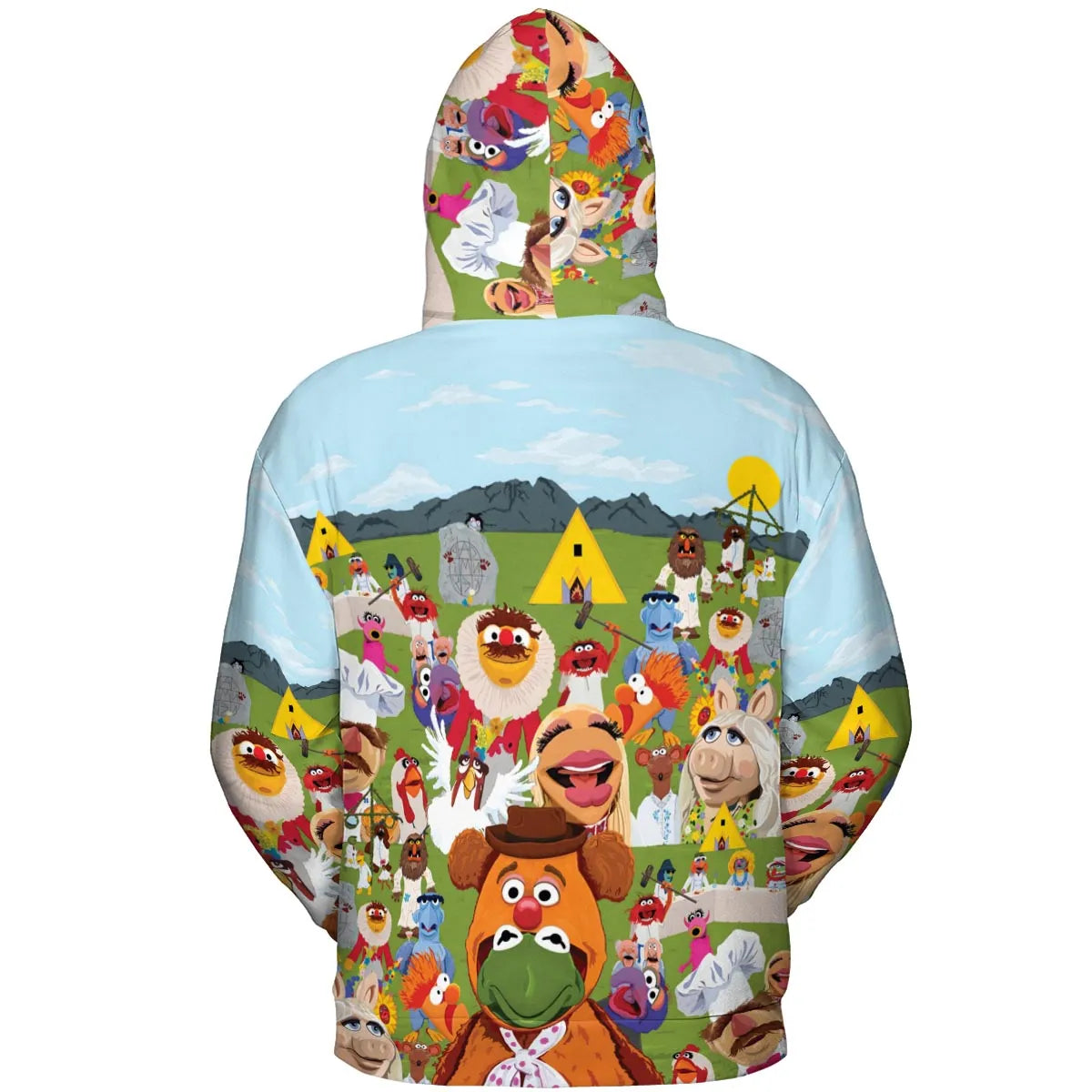 MupSommar Midsommar and The Muppet Show All-over Print Hoodie
