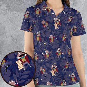 Best Taxi Service Mr Toad Wild Ride AOP Men/Women Polo Shirt