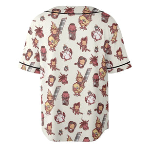 Cute Fantasy Final Fantasy Unisex Baseball Jersey