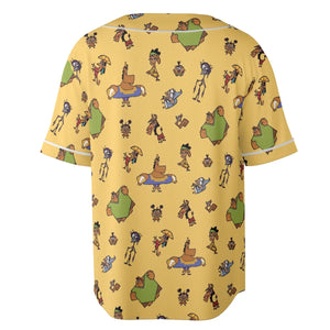 Groovy Threads The Emperor's New Groove Unisex Baseball Jersey
