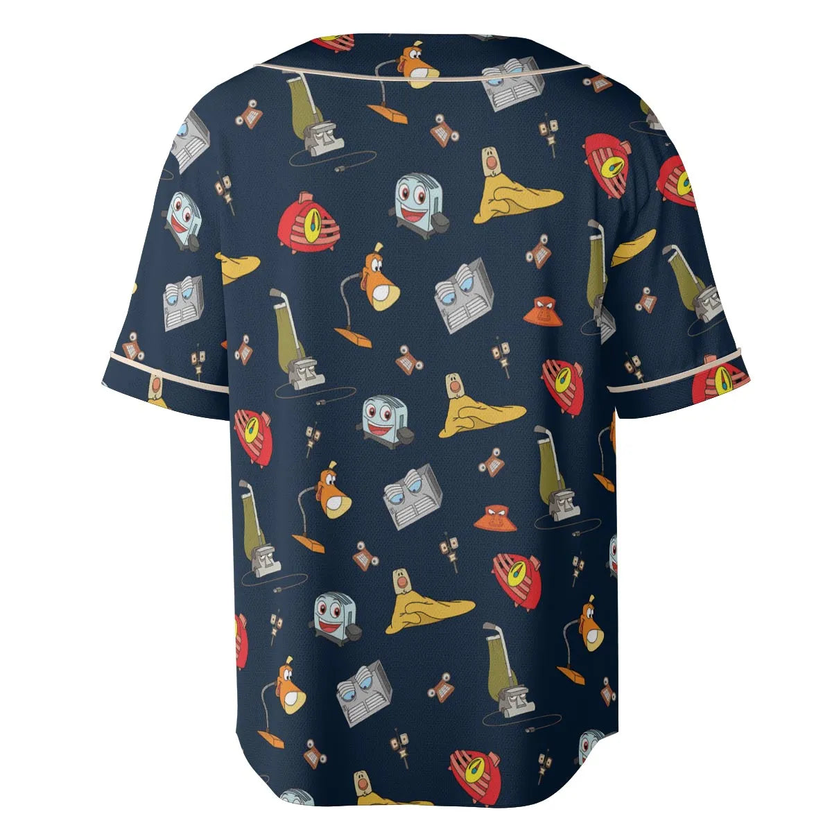 Brave Little Appliances The Brave Little Toaster Unisex Baseball Jersey