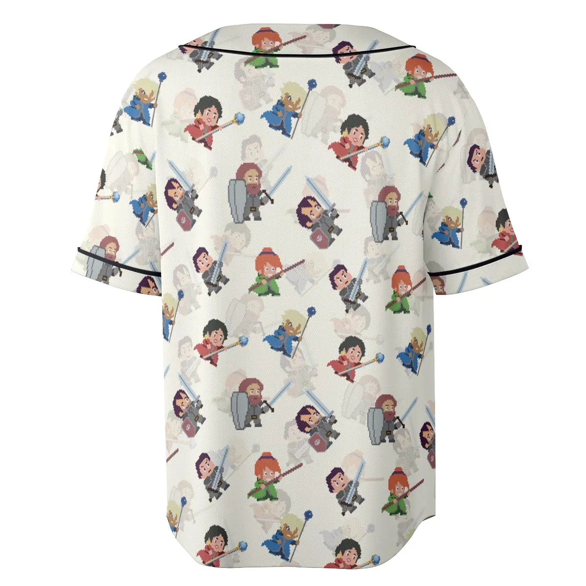 Pixel Fantasy Final Fantasy Unisex Baseball Jersey