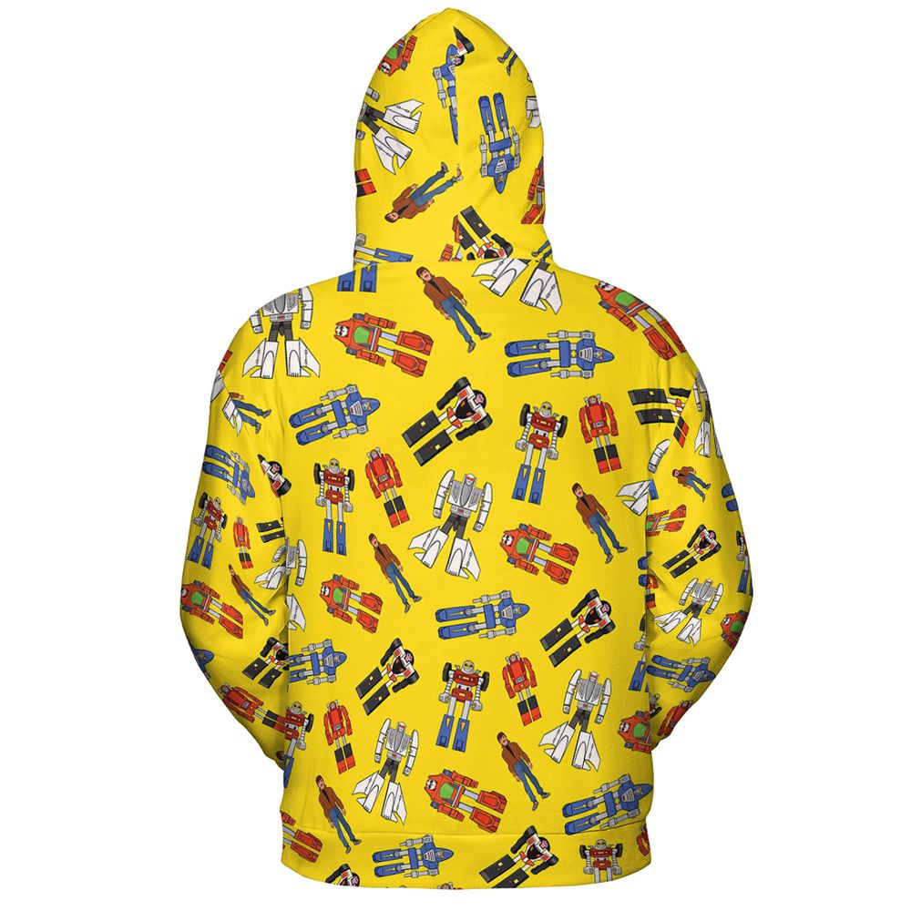 All-over Print Hoodie - CJ8H2PWJ -  - 4