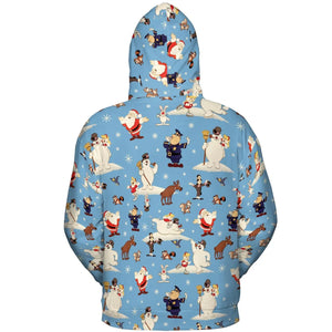 Frosty the Snowman Christmas Characters All-over Print Hoodie
