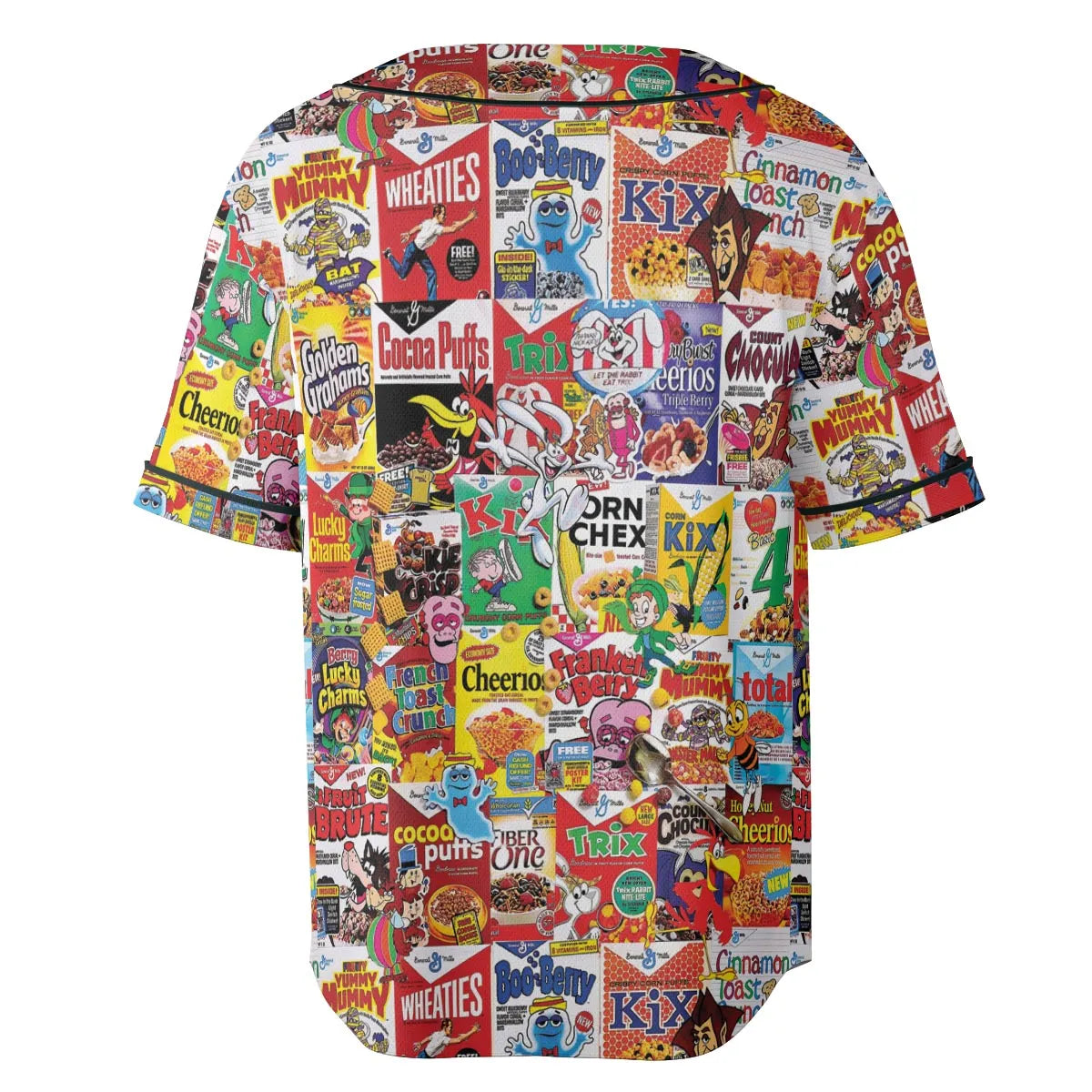 Popular Cereal Boxes Unisex Baseball Jersey