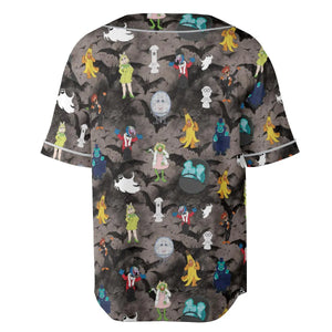 Muppet Haunted Unisex Baseball Jersey