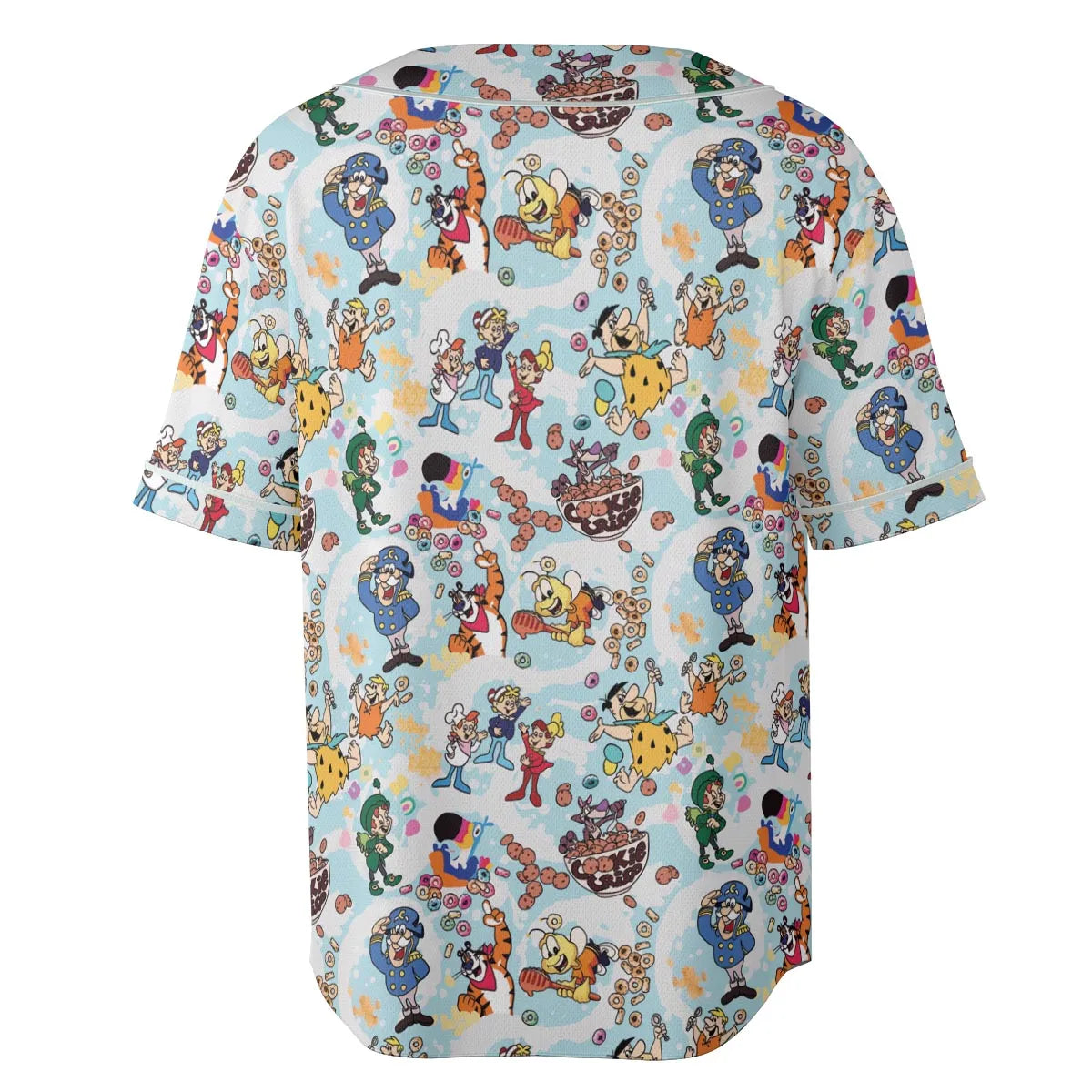 Cereal Favs Large Scale Unisex Baseball Jersey