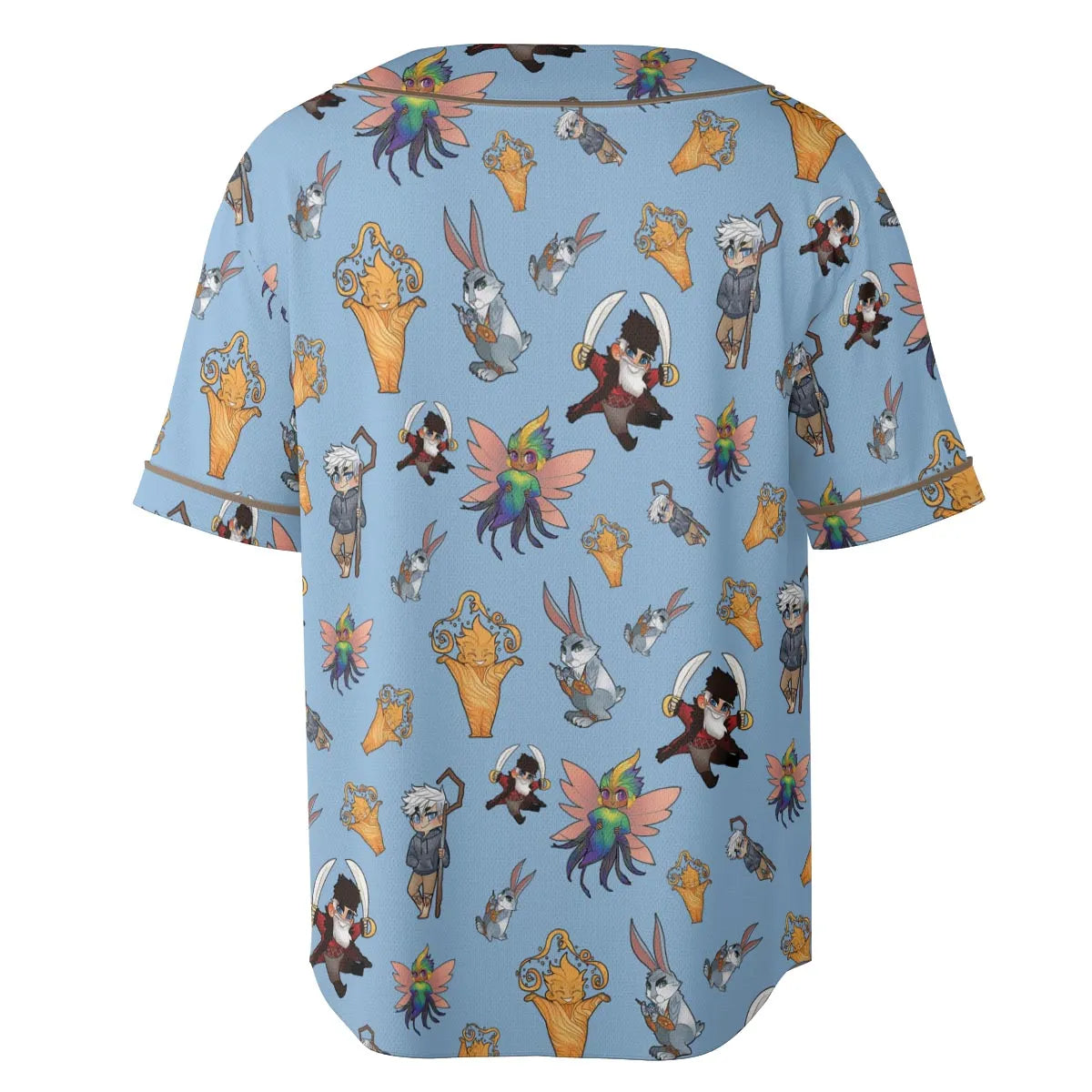 Rise of the Guardians Characters Unisex Baseball Jersey
