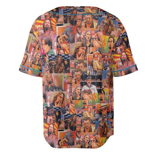 The Big Lebowski Painting Pattern Unisex Baseball Jersey