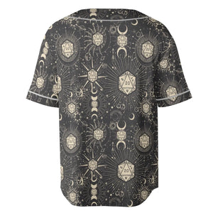 Diceyverse Dice RPG DND Unisex Baseball Jersey