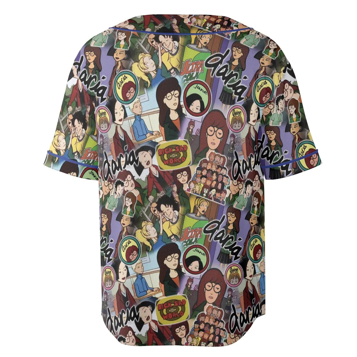 Sick Sad World Daria Unisex Baseball Jersey
