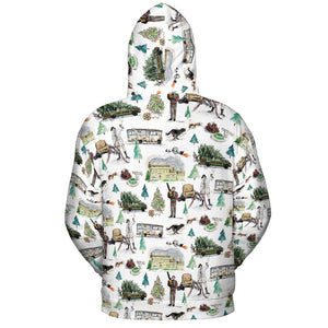 All-over Print Hoodie - EZUAMW9S -  - 4