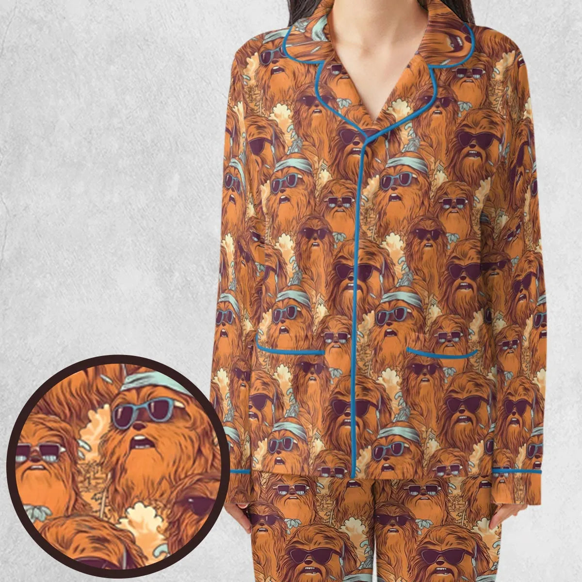 Retro Chewy Summer Vibes Pajamas Set