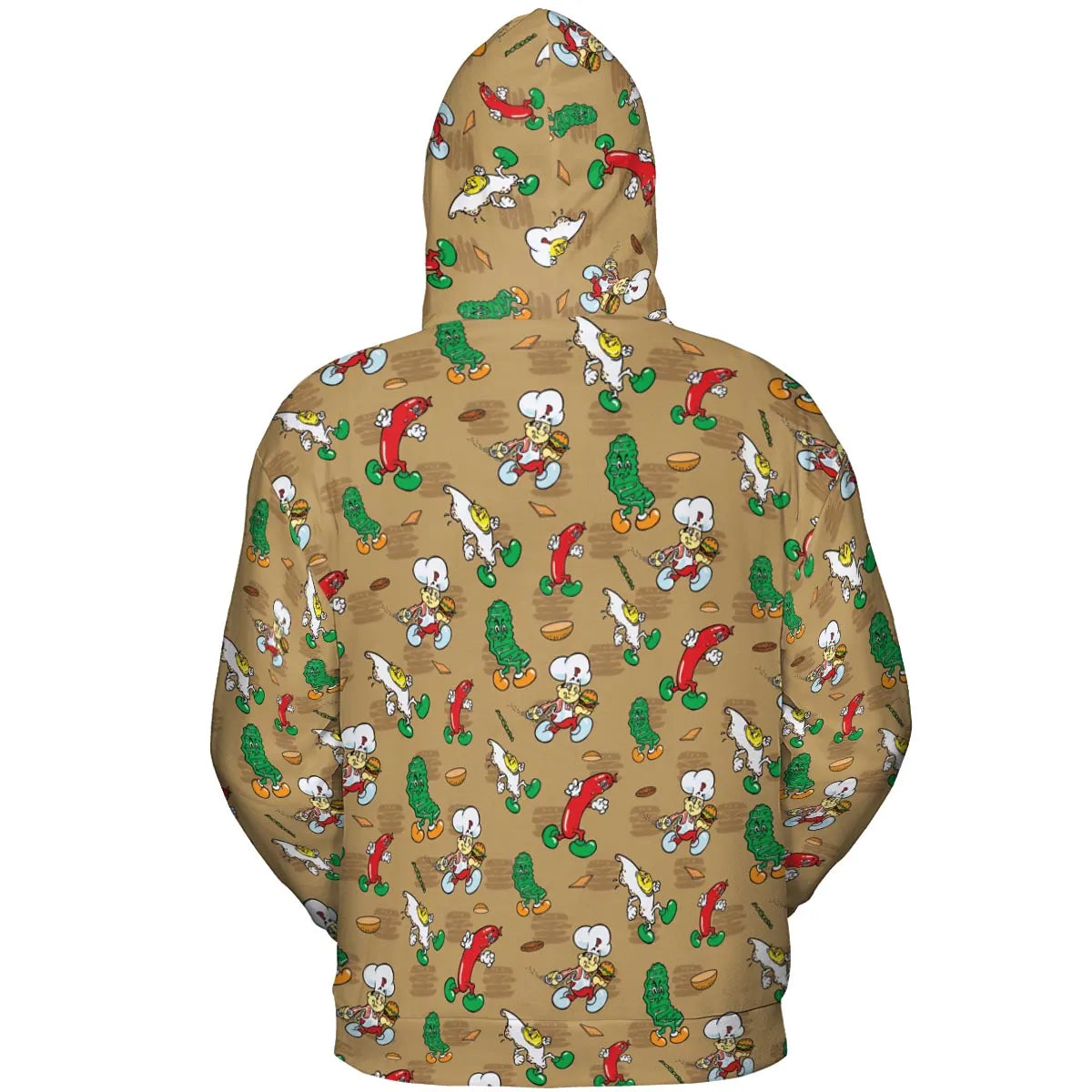 BurgerTime Arcade All-over Print Hoodie