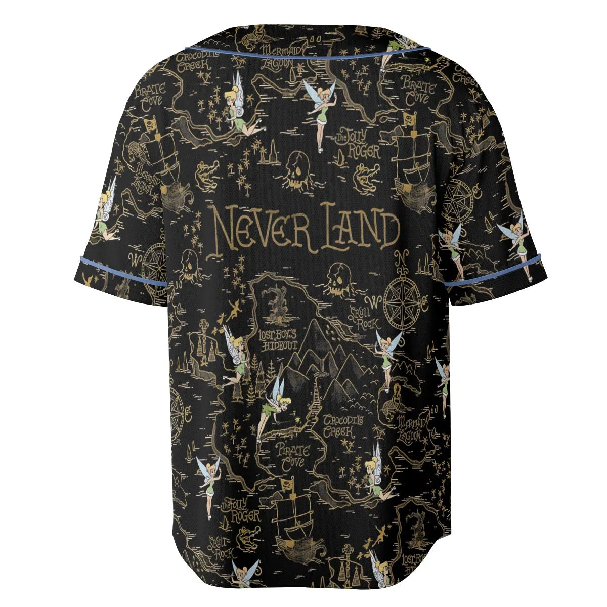 Finding Neverland Tinker Bell Unisex Baseball Jersey