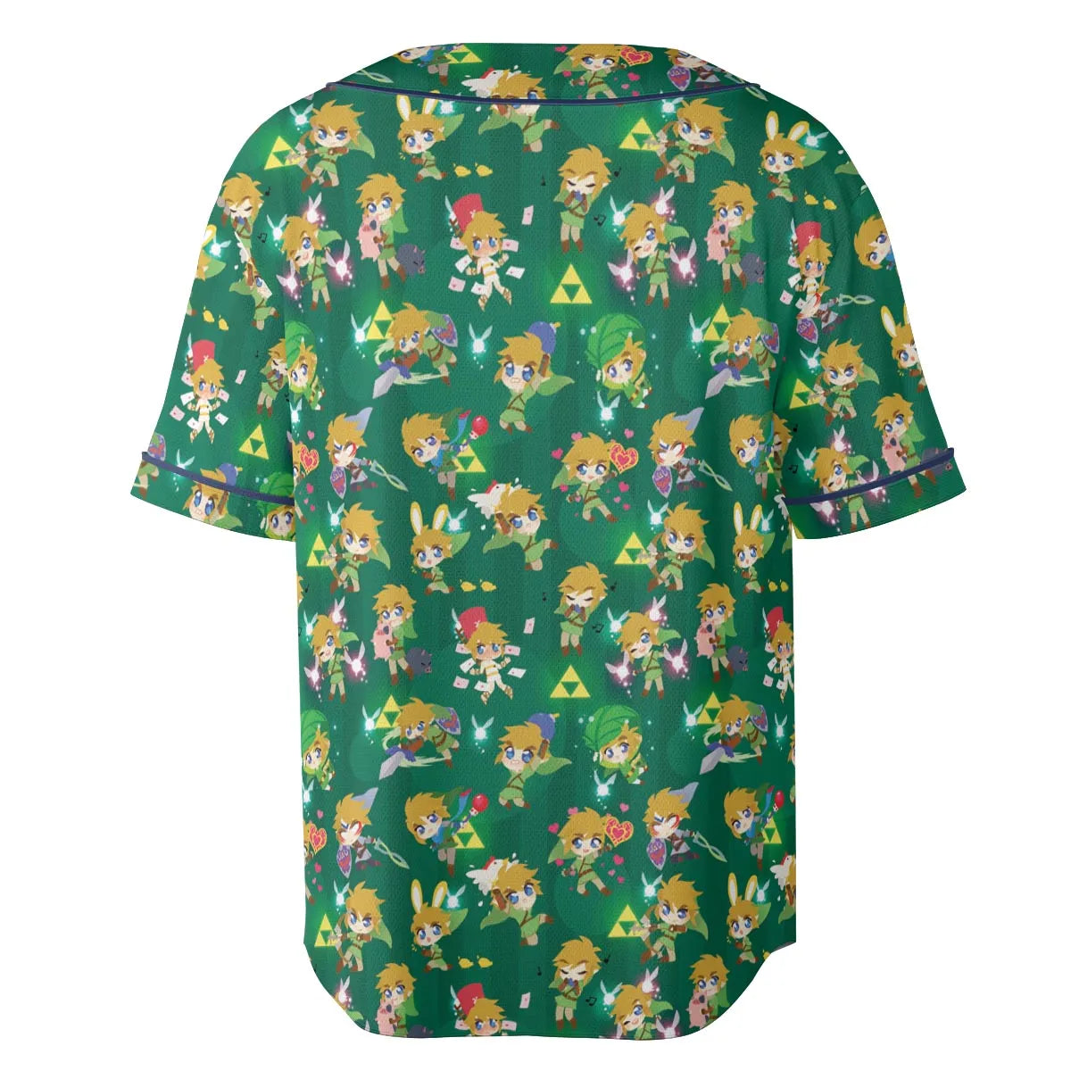 Cute Link Posing The Legend Of Zelda Unisex Baseball Jersey