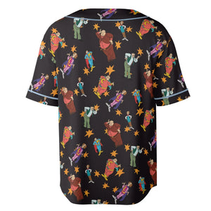 The Three Stooges Action Unisex Baseball Jersey