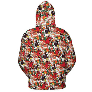 All-over Print Hoodie - ENMEPTHG -  - 4