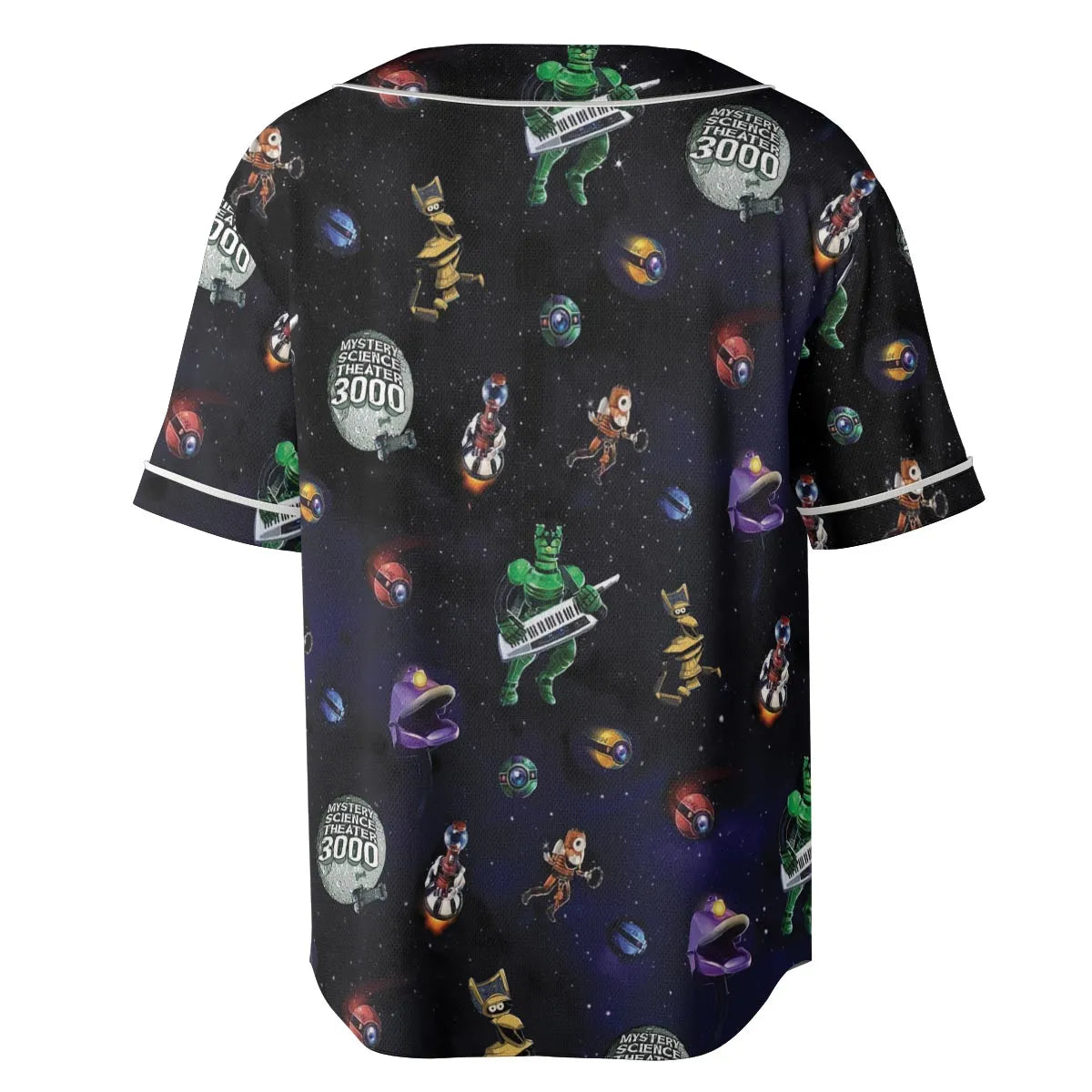 Robot Roll Call MST3K Unisex Baseball Jersey