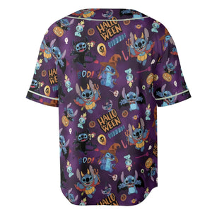 Spooky Stitch Unisex Baseball Jersey