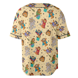 Nostalgic Cat Garfield's Halloween Adventure Unisex Baseball Jersey
