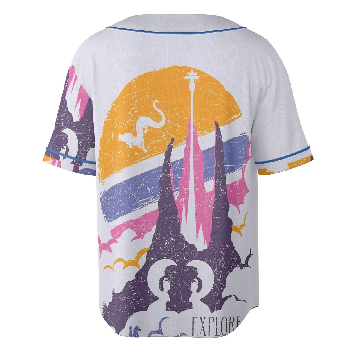 Fantasia Vintage 80s The NeverEnding Story Unisex Baseball Jersey