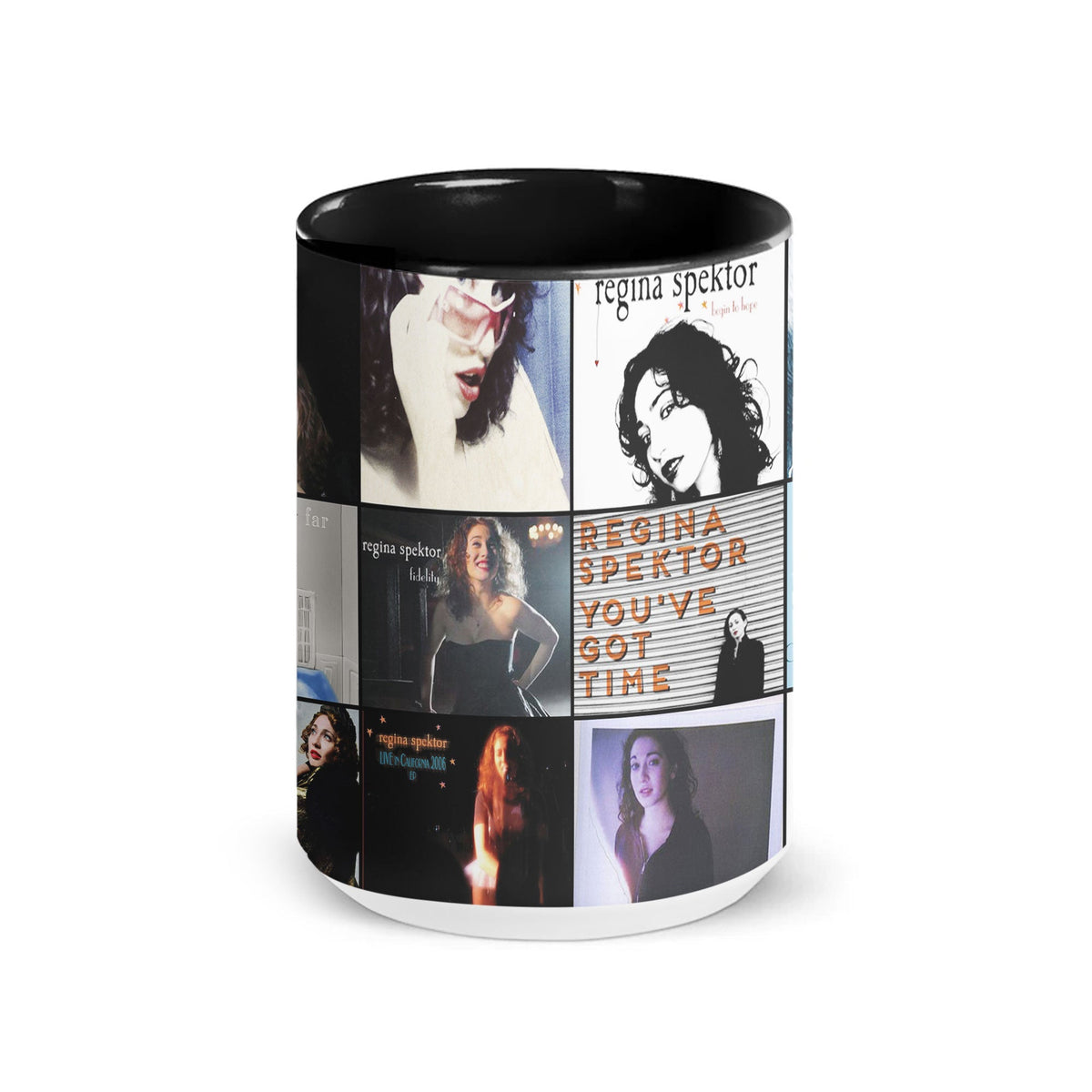 Regina Spektor Accent Mug Indie Icon Album Cover Collage Gift
