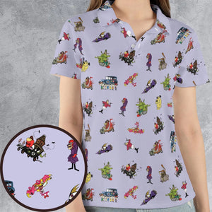 Muttley Buddies AOP Men/Women Polo Shirt