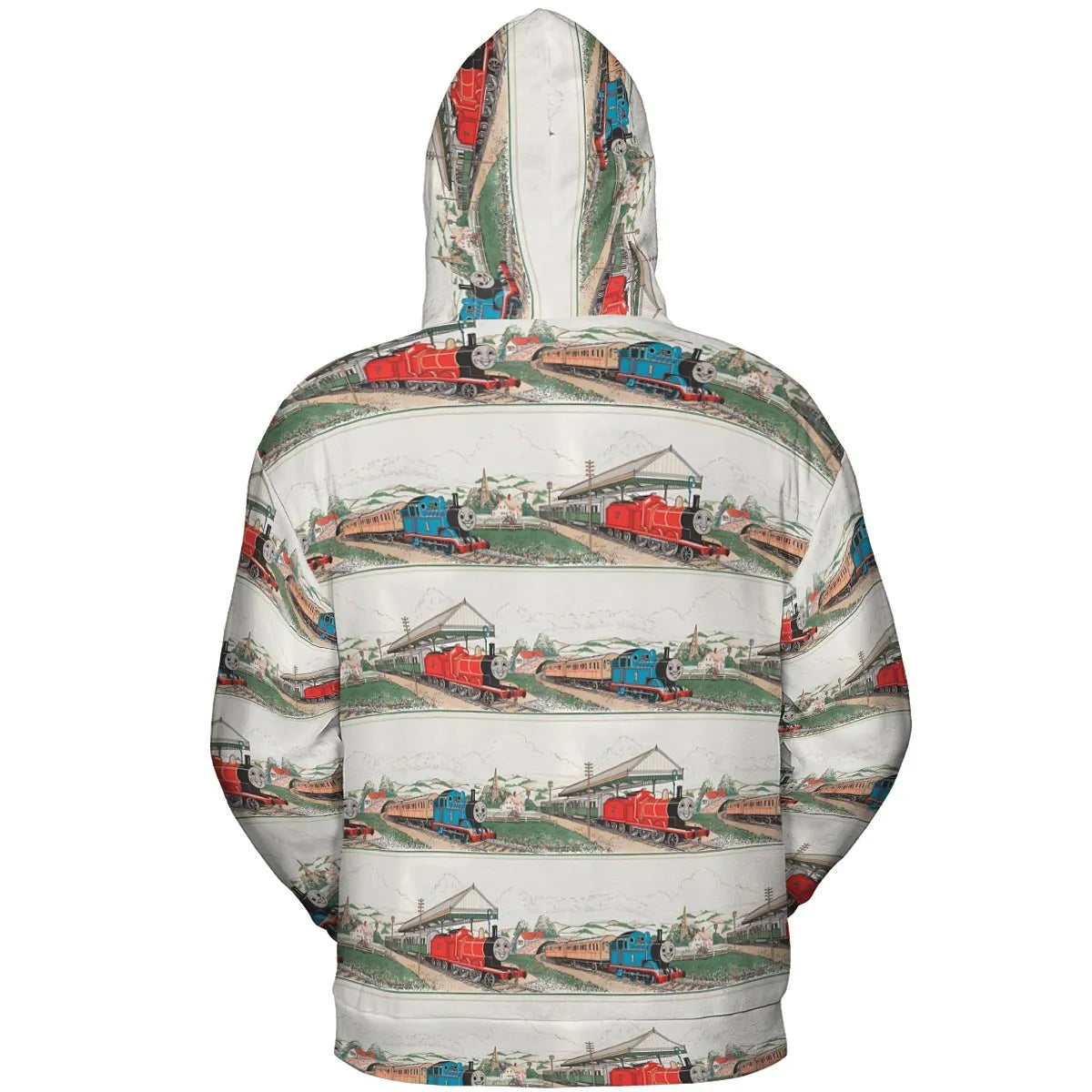 Vintage Thomas & James All-over Print Hoodie