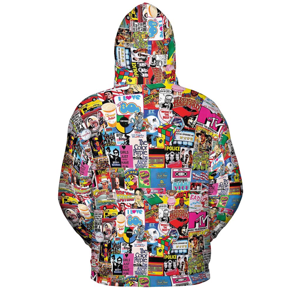 All-over Print Hoodie - BG4LSLQU -  - 4